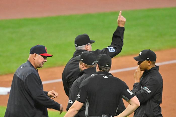 Terry Francona Ejected vs. Oakland